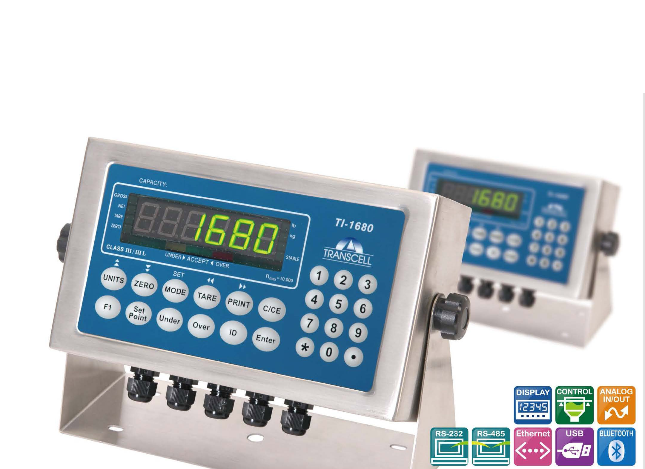 美国 Transcell TI-1680 称重显示仪表