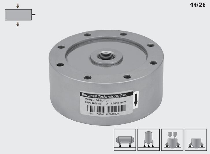 美国 Transcell DBSL-TJ 1t-2t 传感器